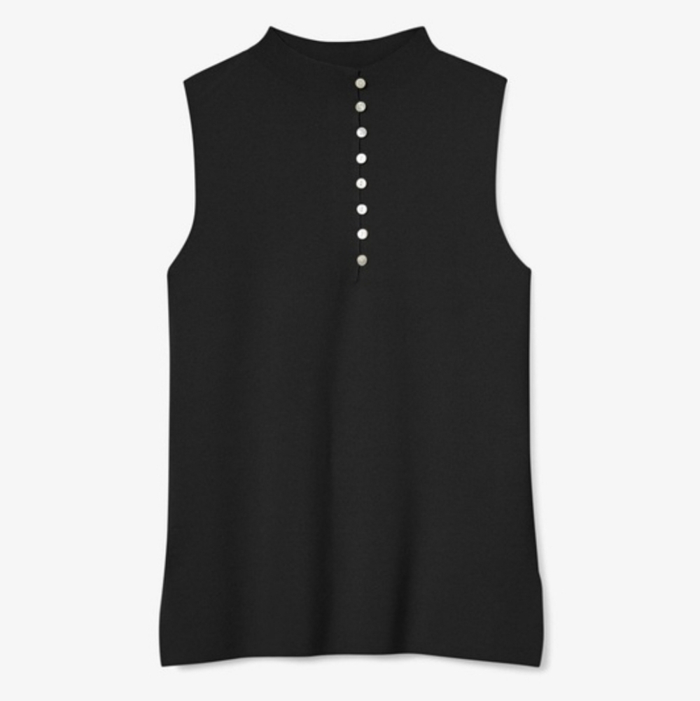MM LAFLEUR Malki Black Jardigan Knit Top - Picture 2 of 10
